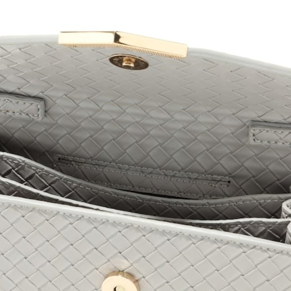 Urban Expressions Hester Gray Crossbody Bag - Picture 6 of 6